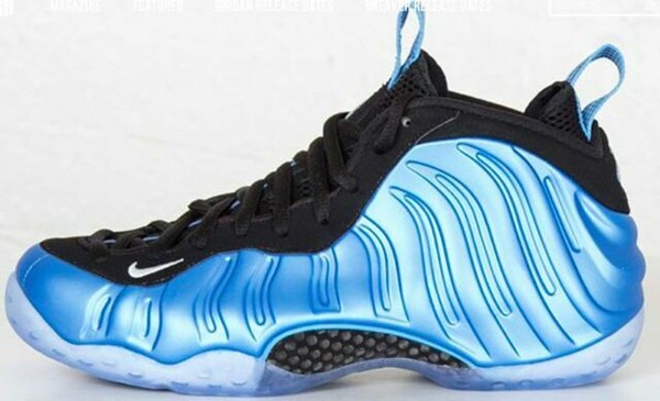 air foamposite blue