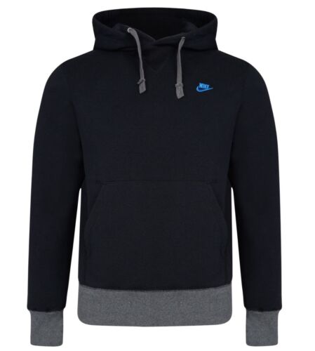 Men's Nike Fleece Hoodie Hoody Hooded Sweatshirt Jumper Pullover Jacket  - Zdjęcie 1 z 1