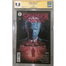 Stranger Things Six #1__CGC 9.8 SS__Signed by Matthew Modine