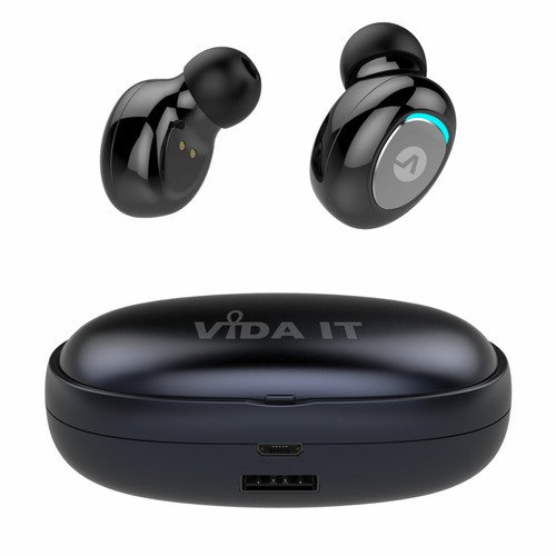 Vida IT vBuds Auricolari Bluetooth Cuffie Senza Fili True Wireless Per  Cellulare | eBay