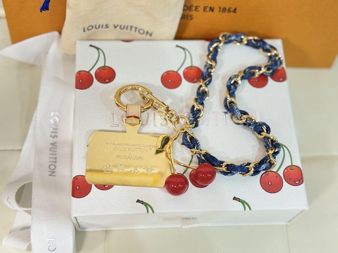LOUIS VUITTON x Takashi Murakami M02623 Fortune Denim Cherry