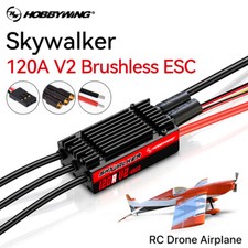 HOBBYWING Skywalker 120A V2 Brushless ESC 8.4A/30V Switch BEC per aerei RC