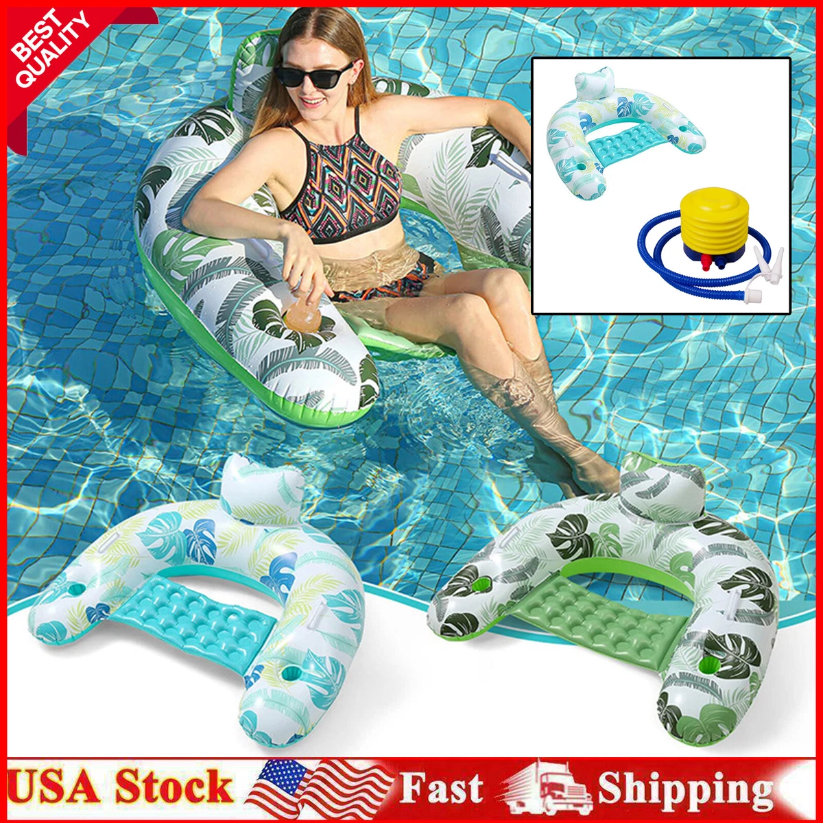 Best floating pool chairs with cup holders new arrivals
