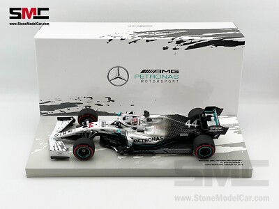 MINICHAMPS Mercedes F1 W10 Lewis Hamilton German 2019 World Champion 1:18 Gift