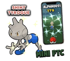 Pokemon Shiny Tyrogue Mini P T C 80k