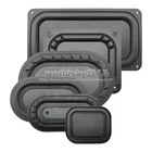 2pcs Speaker Passive Radiator Auxiliary Bass Woofer Rubber Vibration Plate #2