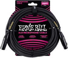 XLR Microphone Cable, 25Ft, Black P06073 