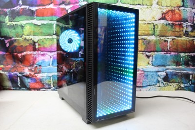 Custom RGB Gaming Desktop PC Intel Core i7 3.40 Quad 16 GB SSD Nvidia 1660 Super