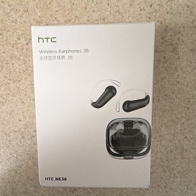HTC NE38 Wireless Bluetooth In-Ear Earbuds w/ Built-In Mic, Black