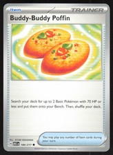 Pokemon Buddy-Buddy Poffin Common 184/217 ME: Ascended Heroes NM
