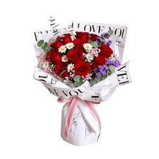 20 Sheets Black Waterproof Flower Bouquet Wrapping Paper Florist Wrap