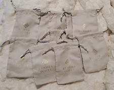 10 Kendra Scott Jewelry Drawstring Dust Bags Pouches 5.5" x 4"
