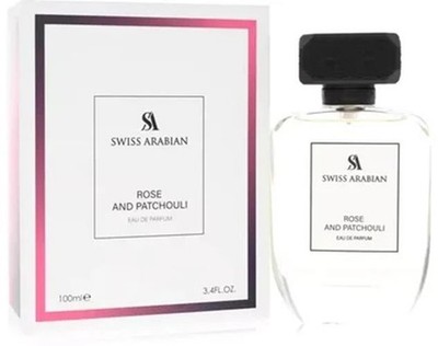 Swiss Arabian Rose and Patchouli Eau De Parfum Spray 3.4oz 100ml Women Fragrance
