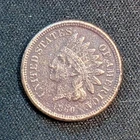 1860 Indian Head Cent 1c Copper-Nickel BN Very Fine Corrosion.  Lot 26C15