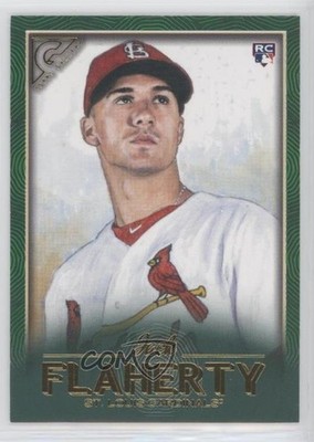 2018 Topps Gallery Green 81/99 Jack Flaherty #83 Rookie RC 1o3