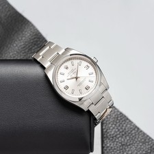 Rolex Air-King Oyster Perpetual "Dominos Pizza" Special Edition 34mm SS 114200