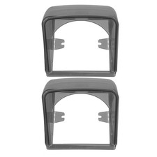Durable Plastic Outdoor Receptacle Cover Weatherproof Splashproof for Home Use