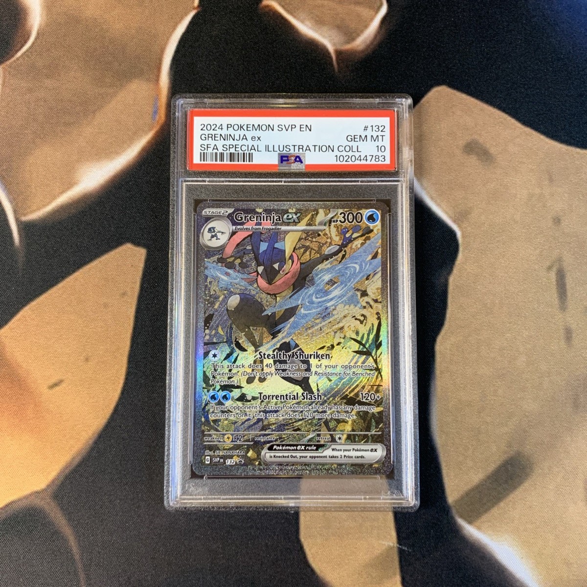 Greninja ex PSA 10 Special Illustration Collection 132 Promo