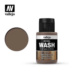 Vallejo Oiled Earth Model Wash 35ml Bottle 76.521