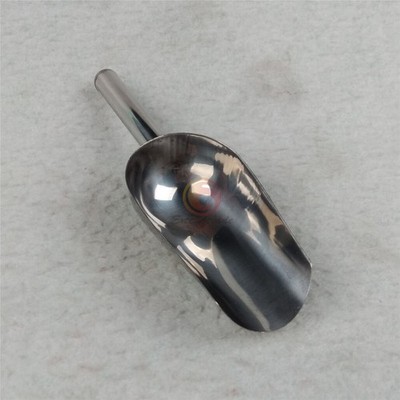 One Stainless Steel Flour Hand Bar Buffet Scoop Tools Wedding ice   tool #nm