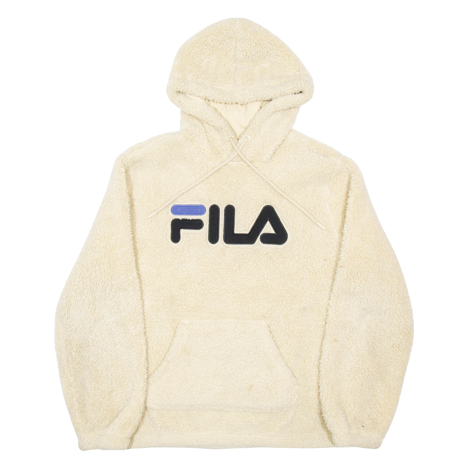 Felpa con cappuccio FILA Fleece donna beige XL