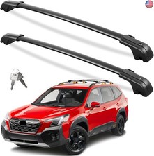 FengYu Heavy Duty Lockable Roof Rack Cross Bars Compatible with Subaru Forester