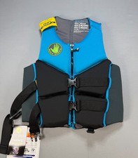 NWT Body Glove Segmented PFD Life Jacket Men's Medium Blue  Black Lightweight