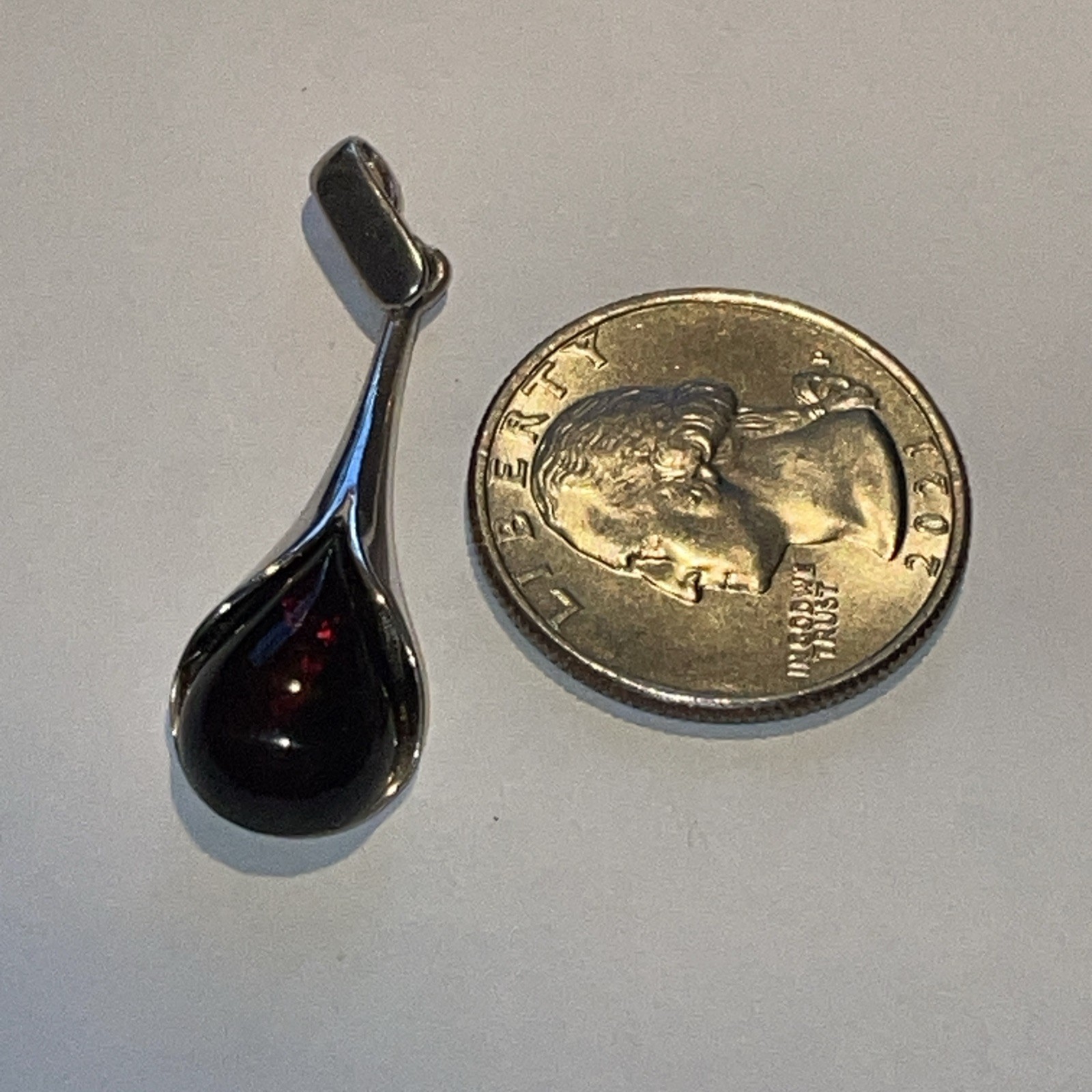 925 Solid Sterling Silver Baltic Cherry Amber Des… - image 8