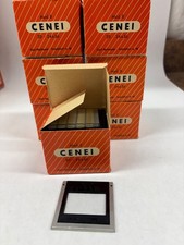 VTG CENEI Glass Metal Slide Holders MOD.B Lot of 7 boxes 24x36 Germany