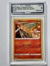 2022 Pokémon Moltres Swsh09 Brilliant Stars 021/172 Promo Holo Rare AGS 9