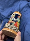 Germany Lidded Beer Stein Pewter Lid Hand Painted Raised Relief Breweriana — photo 10