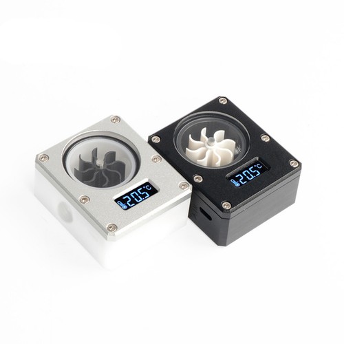 1x Water Cooling Flow Meter Indicator For PC Water Cooling System G1/4 Thread - Zdjęcie 2 z 20