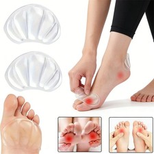 Anti-Slip Silicone Forefoot Pads   Cushion for Heels  Sandals - NEW