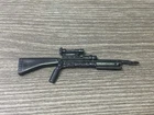 1986 GI JOE ZANDAR v1 RIFLE Hasbro Accessory Original Vintage Part