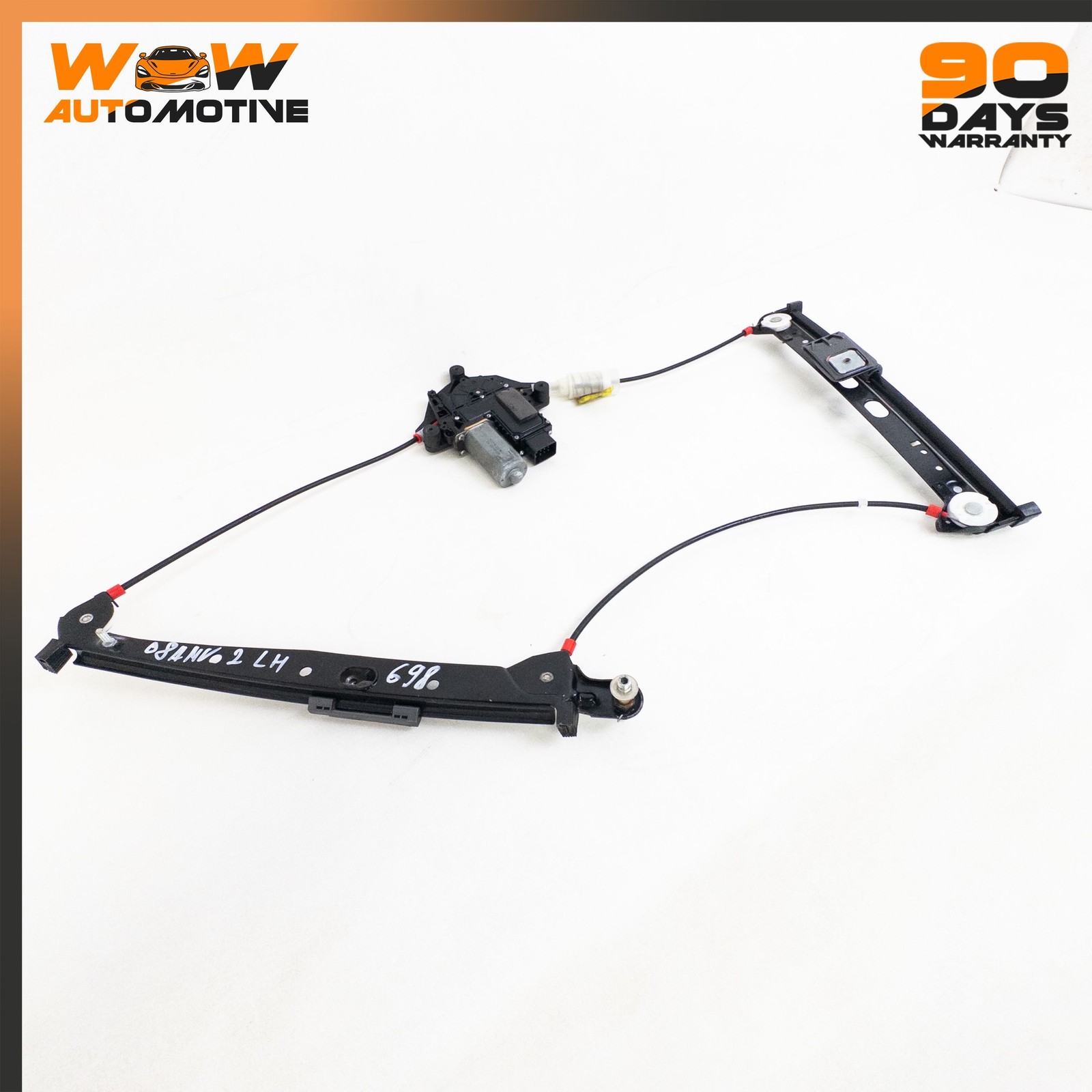 06-16 ASTON MARTIN V8 VANTAGE FRONT LEFT DOOR WINDOW REGULATOR MOTOR ASSEMBLY OE