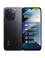 XIAOMI POCO C85, 8+256 GB SMARTPHONE 6.9" GARANZIA 24 MESI NERO + CARICABATTERIE