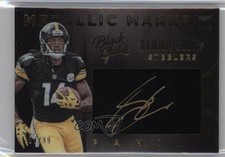 2015 Panini Black Gold Metallic Marks 87/99 Sammie Coates #MM-SC Auto 1u0