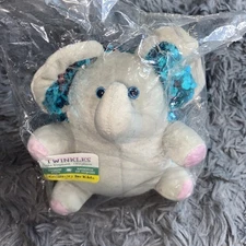 New Twinkles the Elephant Sequin Weighted Plush Sensory Calming Stuffed Animal