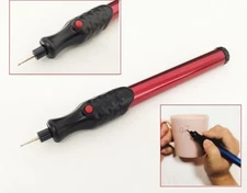 Mini Hand Power Engraving Etcher Glass Metal Jewelry Etching Marking Pen Tool