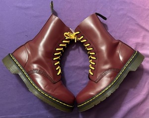 Dr Martens 1490 Cherry Red | eBay