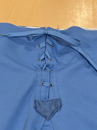 Vintage SPANJIAN Lace-Up Athletic Roller Skate Coaching Shorts XL Made in USA - Picture 3 of 8