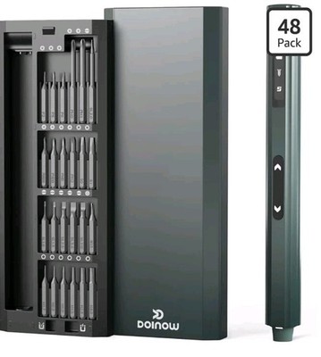Mini Electric Screwdriver Display 48 Piece Magnetic 5 Torque B1 Pro