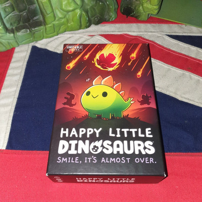 Instable Unicorns Games HAPPY LITTLE DINOSAURS Strategie Karten Brettspiel Asmodee