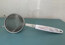 Vintage Sears Maid Of Honor Tea Strainer/Kitchen Strainer Wheat Design