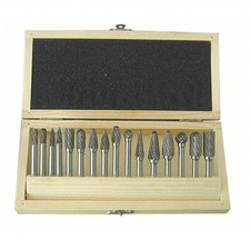 16 PIECE HIGH QUALITY CARBIDE BURR SET 1/4" SHANK