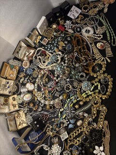8 Pounds Vintage To Now Costume Jewelry #70