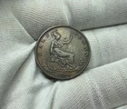 Photo of a 1891 Victoria Half Penny from an eBay listing that sold on Jun 26, 2026