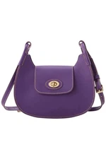 Dooney & Bourke Sweety Leather Crossbody Hobo Amethyst