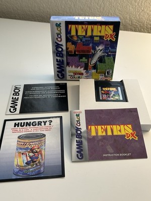 TETRIS DX  NINTENDO Gameboy Color 1987 Complete Excellent Condition!