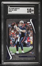 2021 Panini Absolute Rookies Mac Jones #109 SGC 10 GEM 7xr